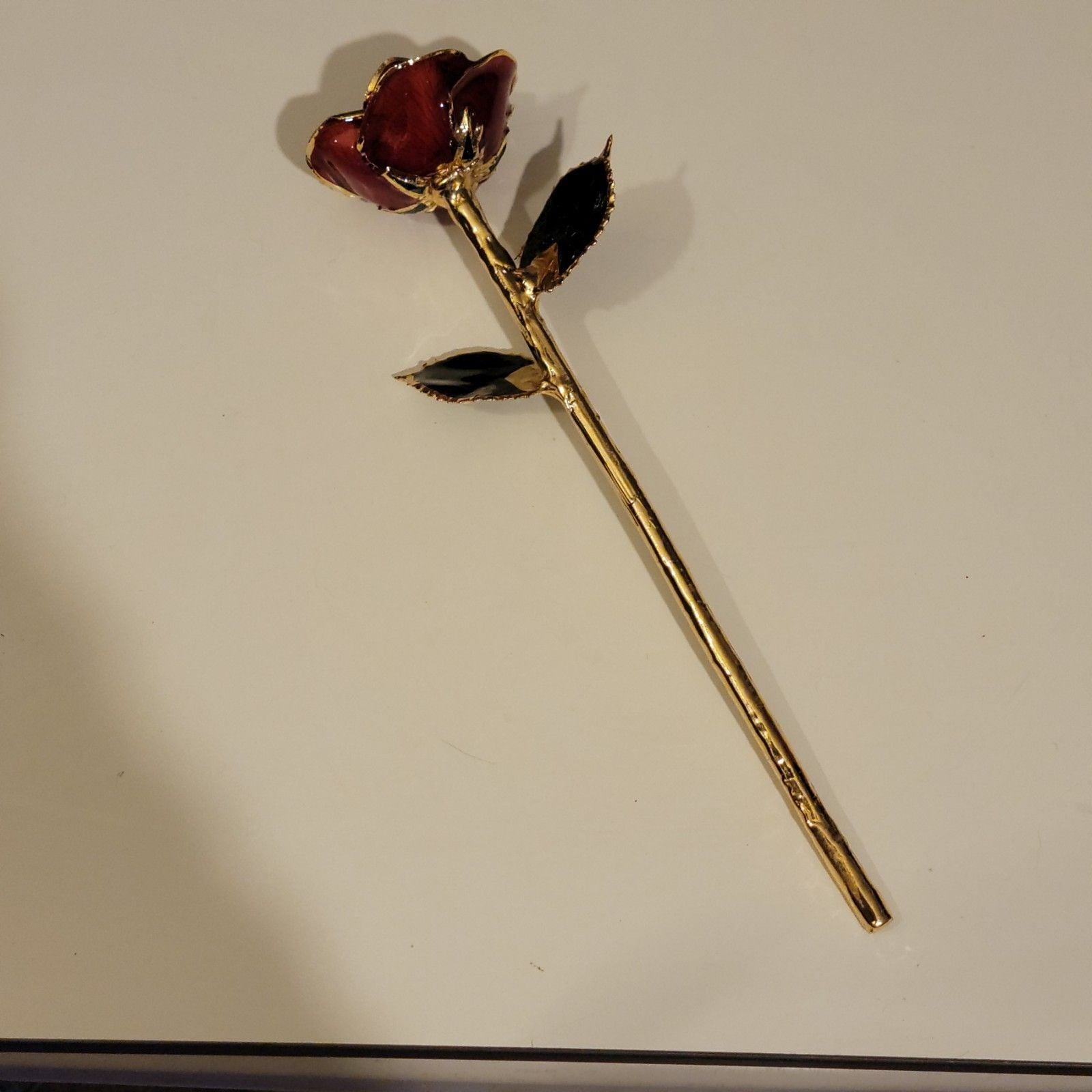 Giovanni 24k Gold Dipped Roses Real Rose Last Forever 11 Inches 12