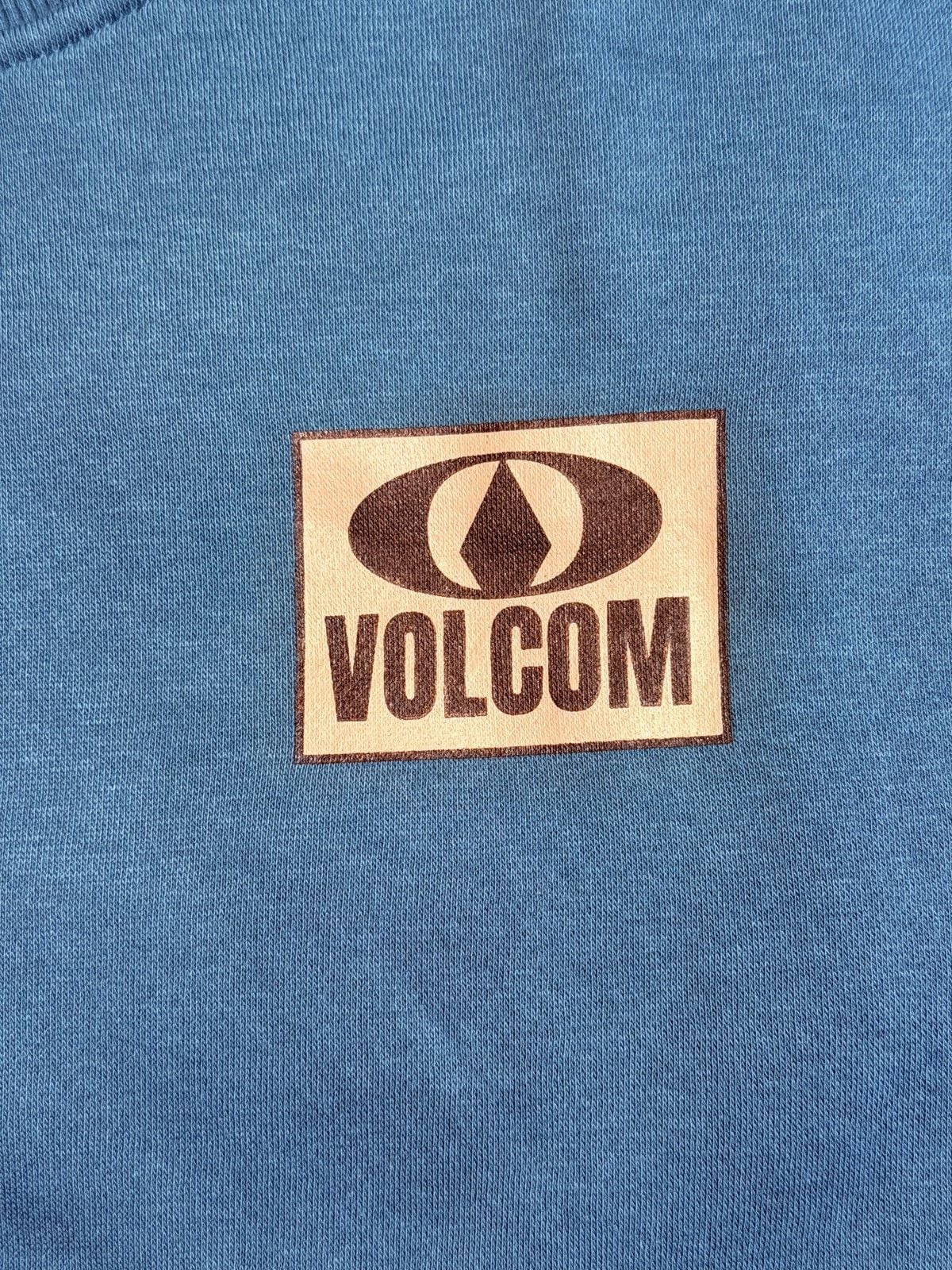 Volcom Roundabout Crew Small Blue Crewneck Sweatshirt 7