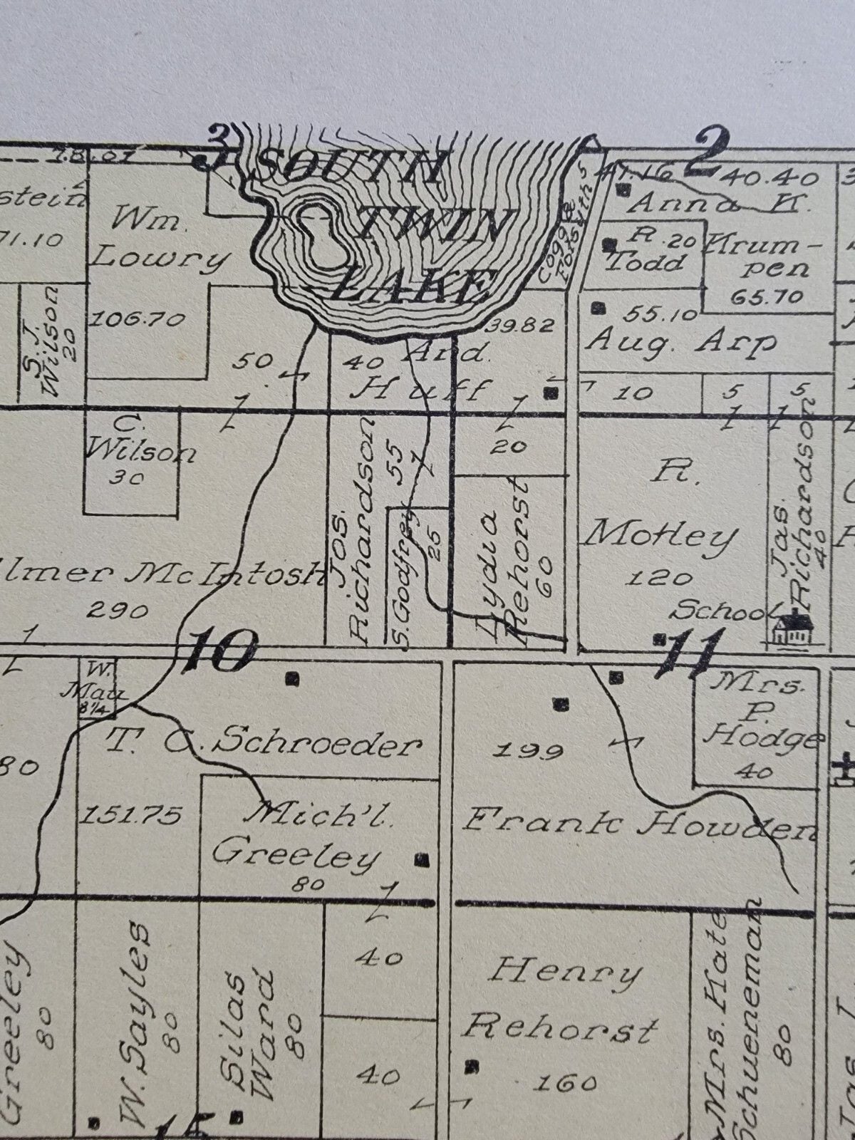 Antique Standard Atlas Plats Of Mchenry County Illinois 1905 Geo. A. Ogle Co. 14