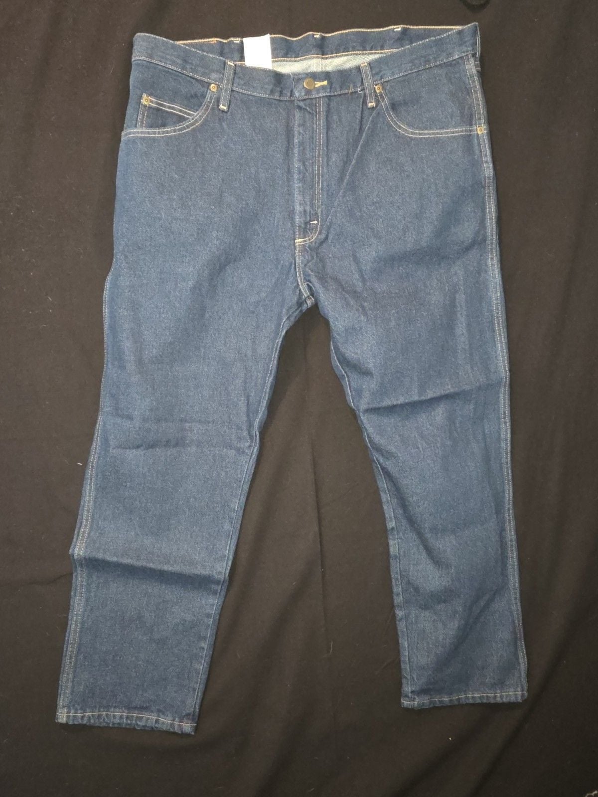 Wrangler Jeans Mens 40x29 Blue Rugged Wear Classic Fit Straight Denim Pants NWT 4
