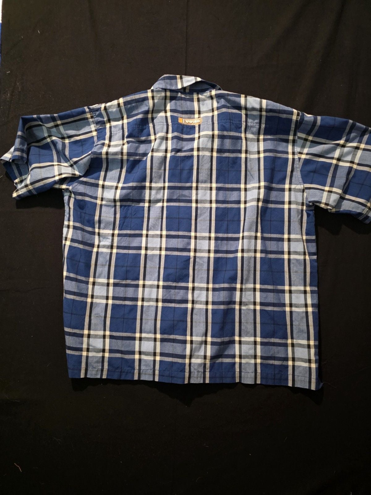 Impaq Men's 3XL Plaid Short Sleeve Button Up Shirt 3