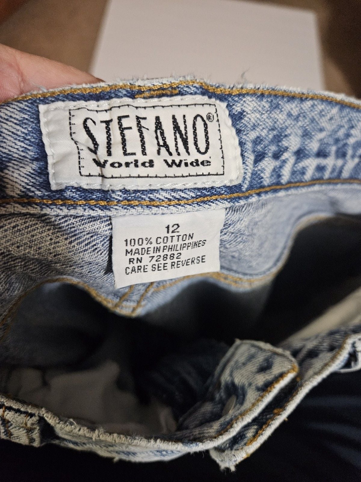 Vintage Women's Stefano Jeans - 80s High Waisted - Size 12 4