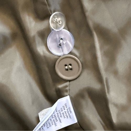 Lisa Rinna Collection Boucle Shawl Collar Jacket Color: Deep Olive Size M 6