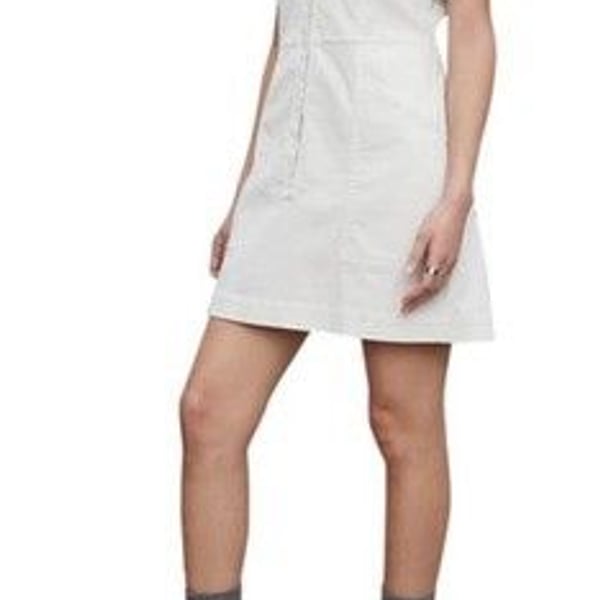 VELVET BY GRAHAM & SPENCER Women's Stretch Cotton Twill Christina Dress, Ice