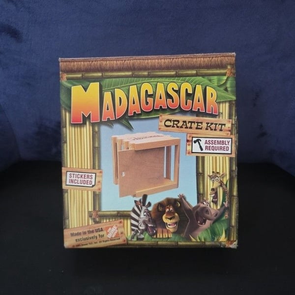 Madagascar The Movie Build Your Own Crate Kit