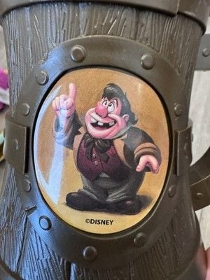 Disney Parks Beauty and the Beast Gaston Tavern Mug - Disney Franchise 5