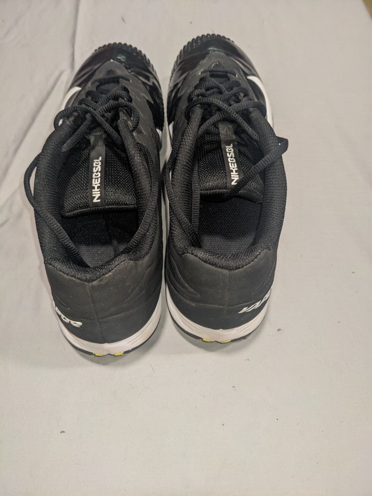 Nike vapor ultra vapor cleats black mens size 12 4