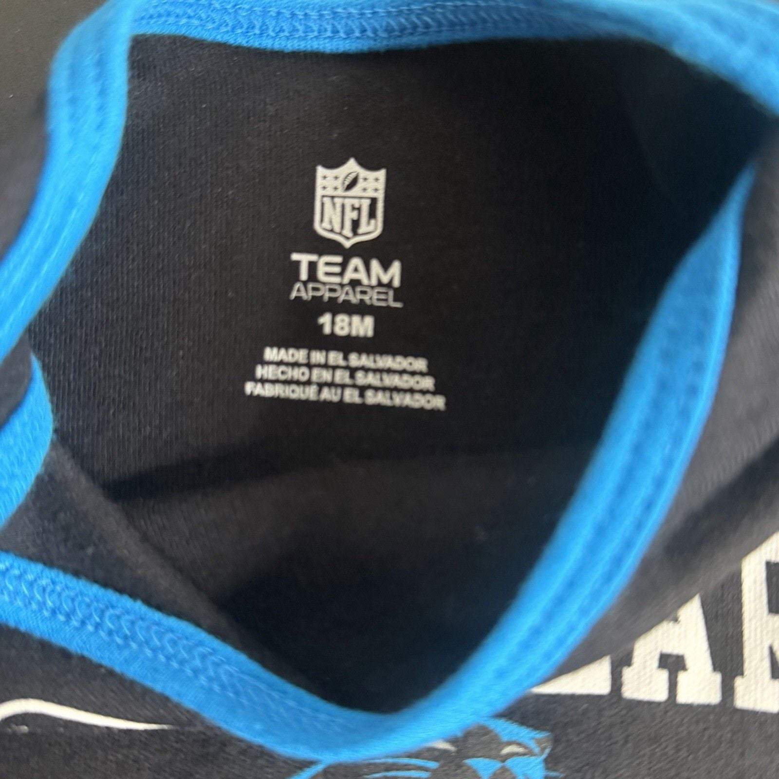 NFL Team Apparel Carolina Panthers Rookie of the Year Bodysuit 18M 4