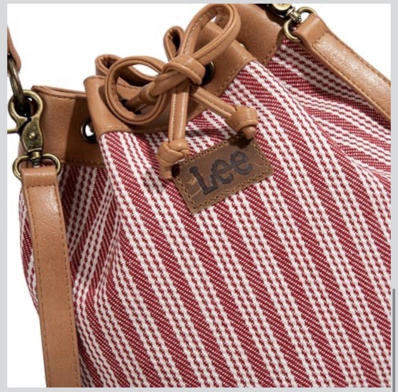 Montana West x Lee Bucket Bag Drawstring Hobo Purses Crossbody Shoulder Handbags 8