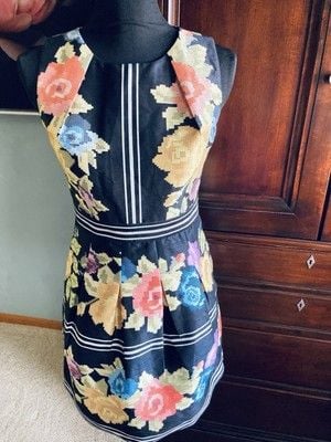 Payal Pratap Multicolor Women Sleeveless Dress Sz 2 A143 2