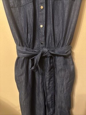 MOTIVI Light Weight denim Jumpsuit - Size 4 4