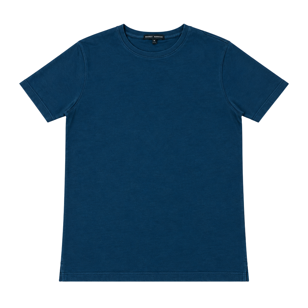 Robert Barakett The Barakett T Size M Blue Night Pima Cotton Casual Jersey Tee 1