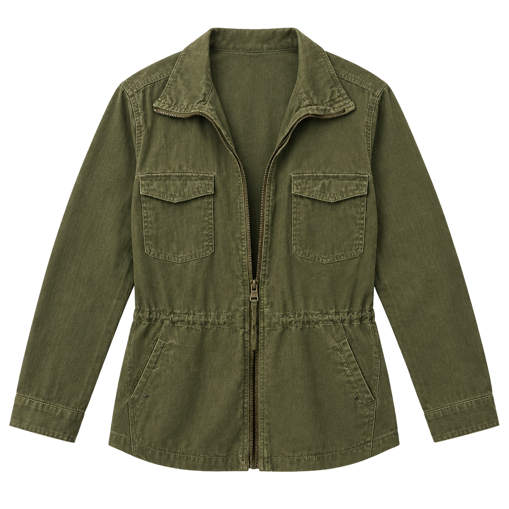 Sonoma Olive Green Utility Jacket 1