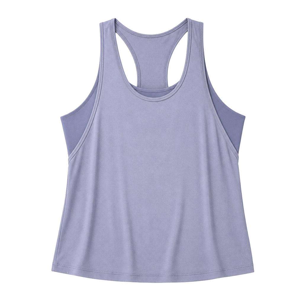 Alo Yoga All Day Tank Top (Size S?) in Fog 1