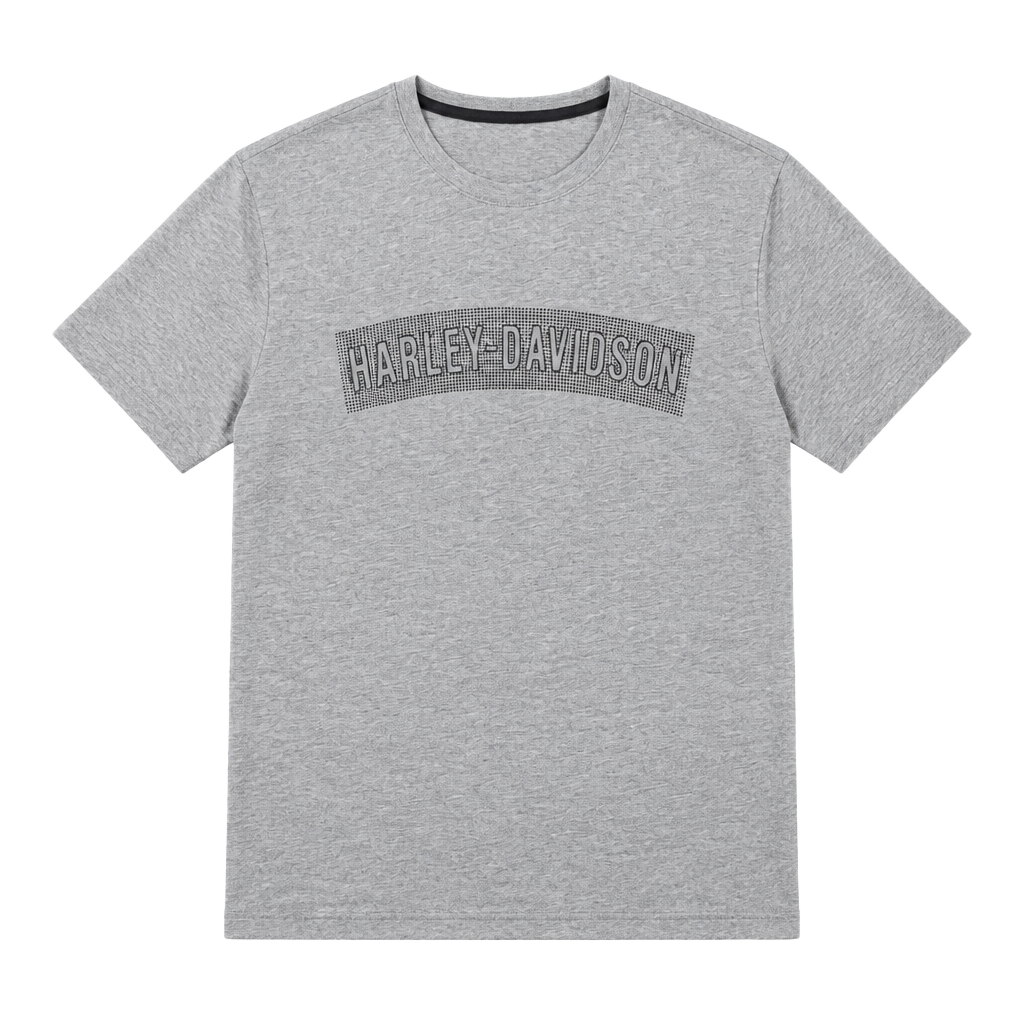 Harley-Davidson Men's Slim Fit Short Sleeve Tee - Gray 99027-20VM - Wisconsin Harley-Davidson 1