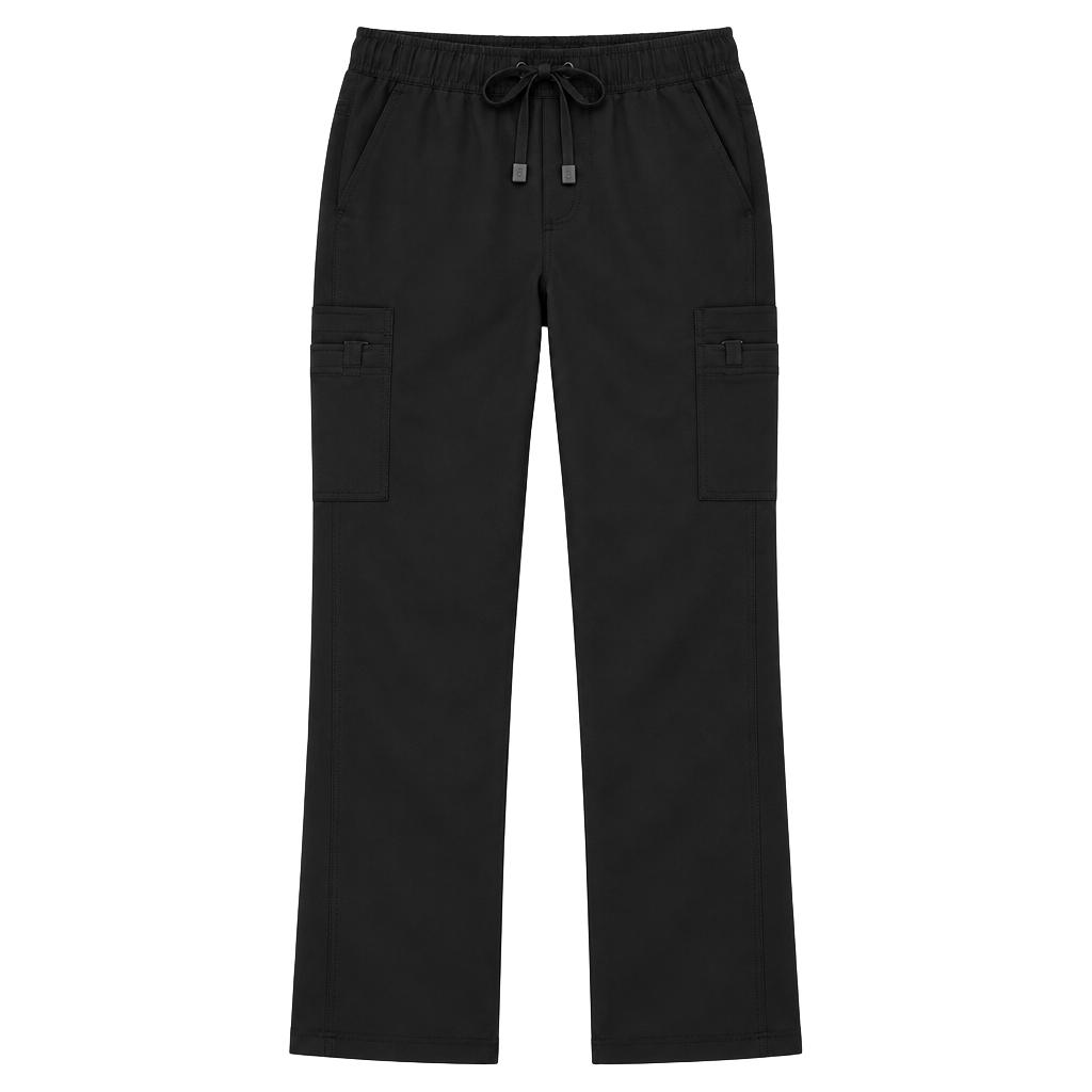 Buffalo David Bitton Black Cargo Jogger Pants 1