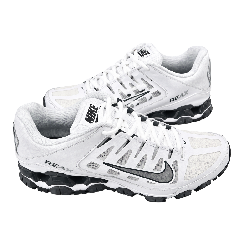Nike Reax 8 TR Mesh Size 10.5 White Metallic Silver 1