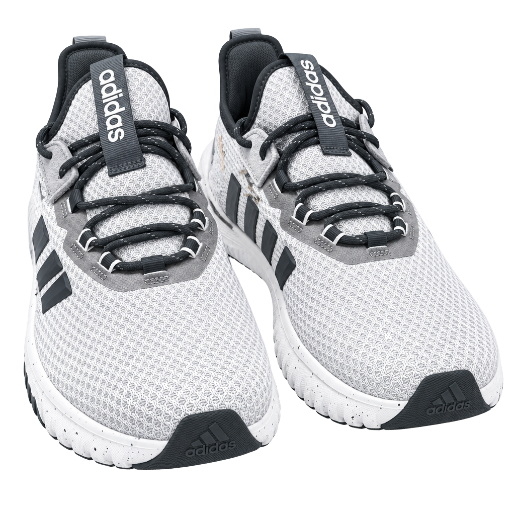 Adidas Kaptir 4.0 Size 10.5 Gray Cloudfoam Athletic Sneakers 1
