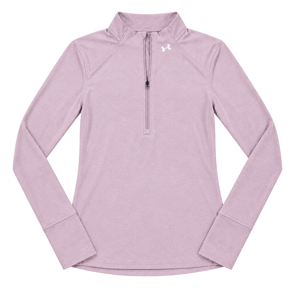 Under Armour HeatGear 1/2 Zip Run Jacket Size XS Purple 1