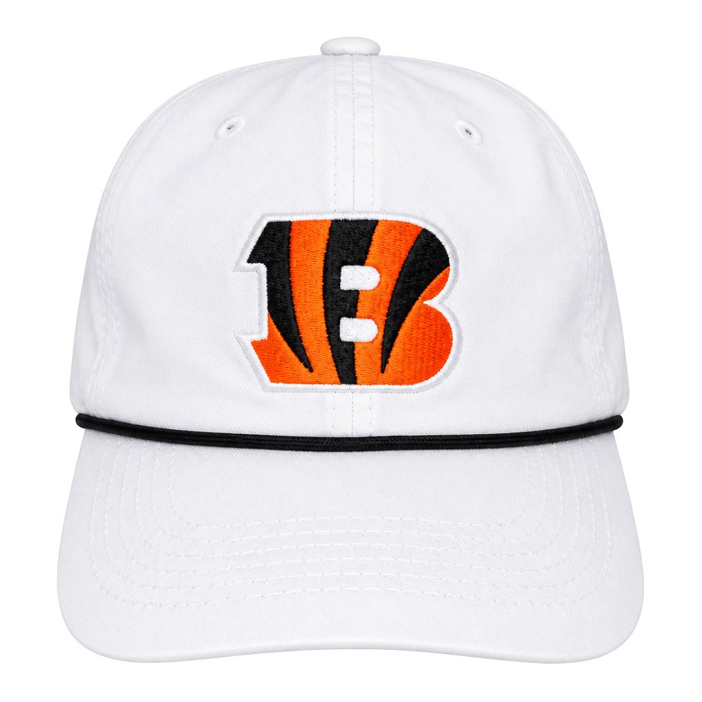 NFL Cincinnati Bengals White Adjustable Cap Hat Fifth Third Bank 1