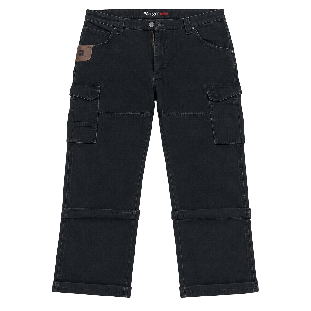 Wrangler Riggs Workwear Cargo Pants Black 1