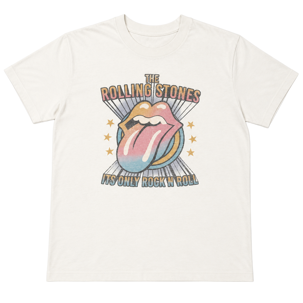 Life Clothing Co. The Rolling Stones It's Only Rock 'N Roll Graphic T-Shirt 1