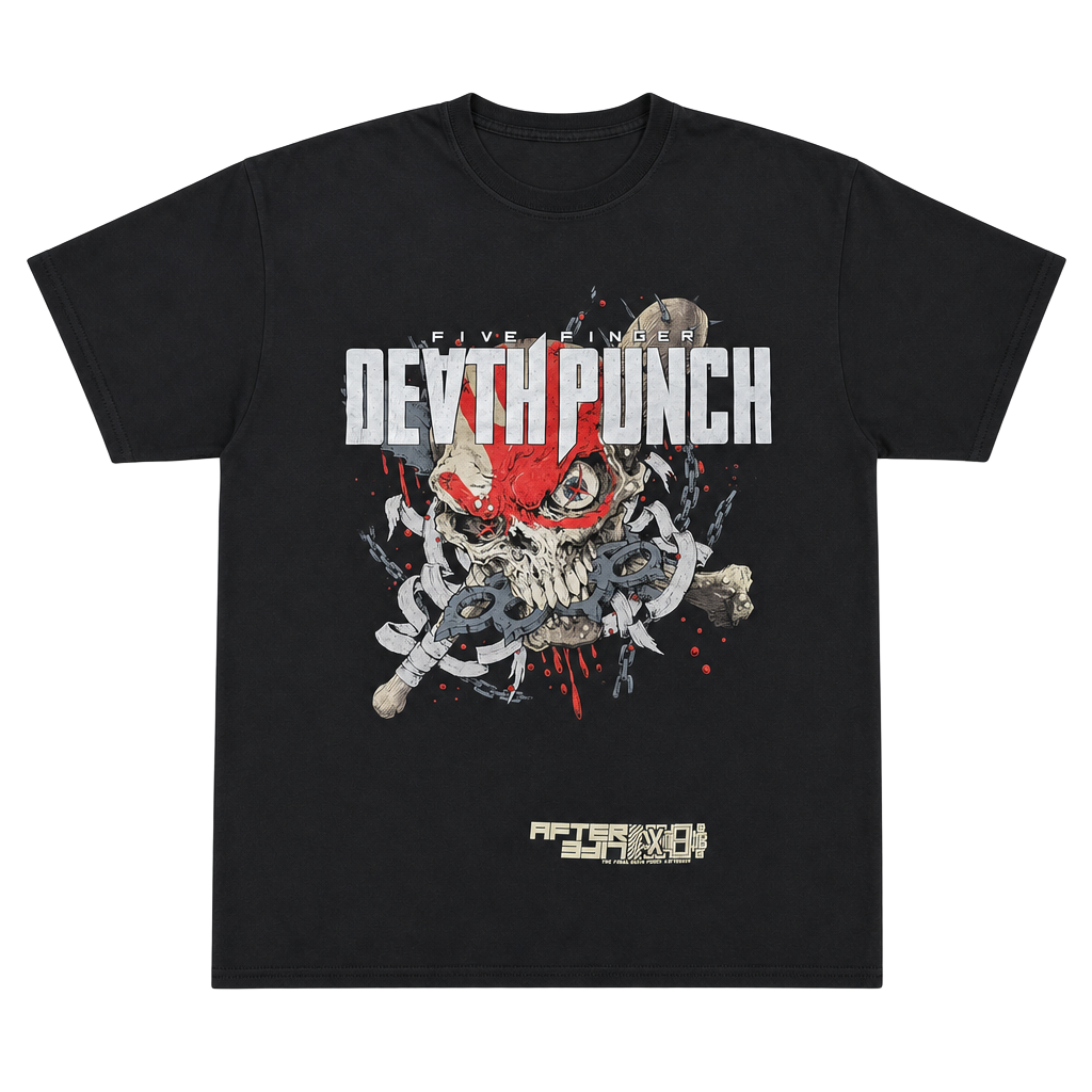 Five Finger Death Punch Afterlife 2022 Concert Tour Graphic T-Shirt 1