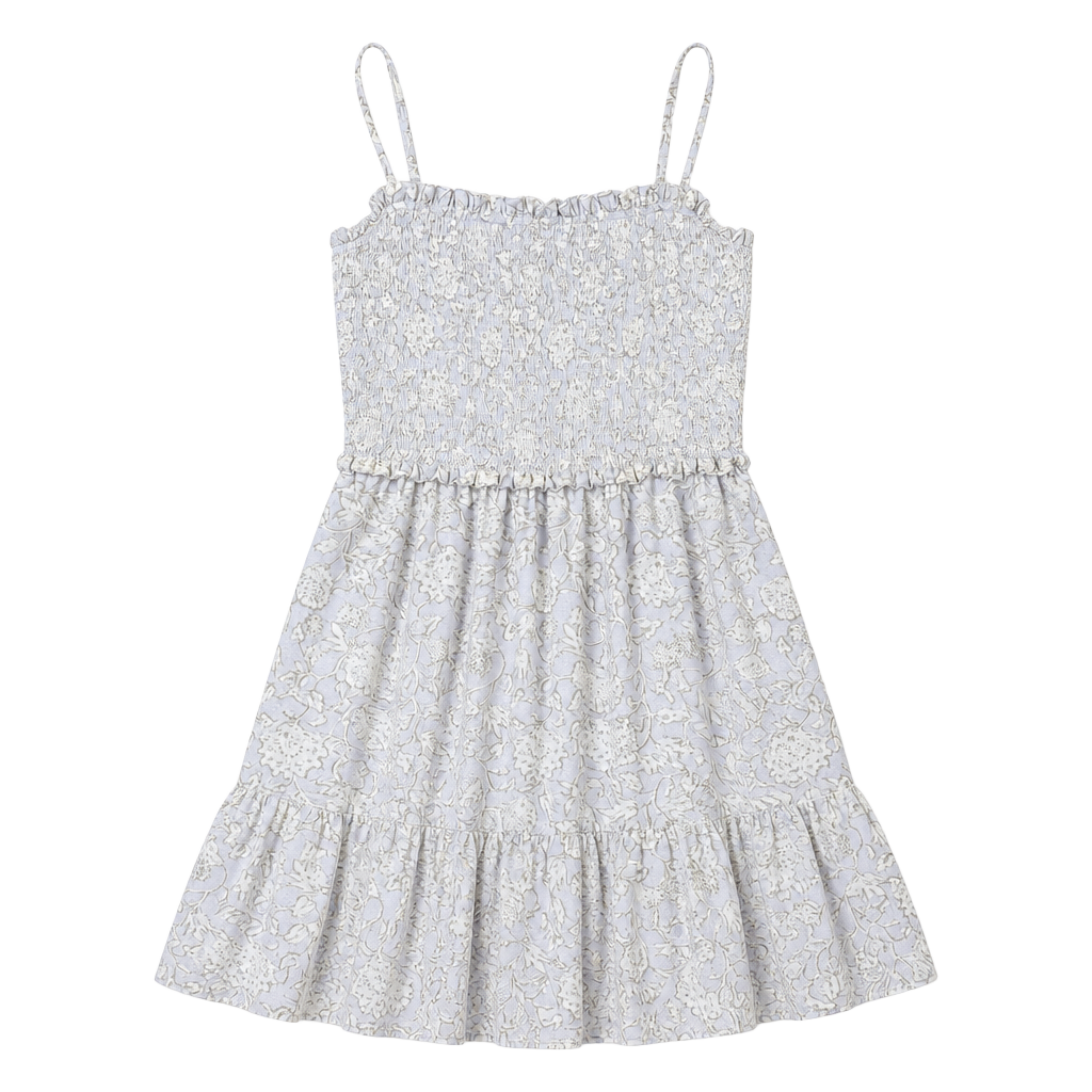 Wilfred Floral Smocked Mini Dress Size S 1