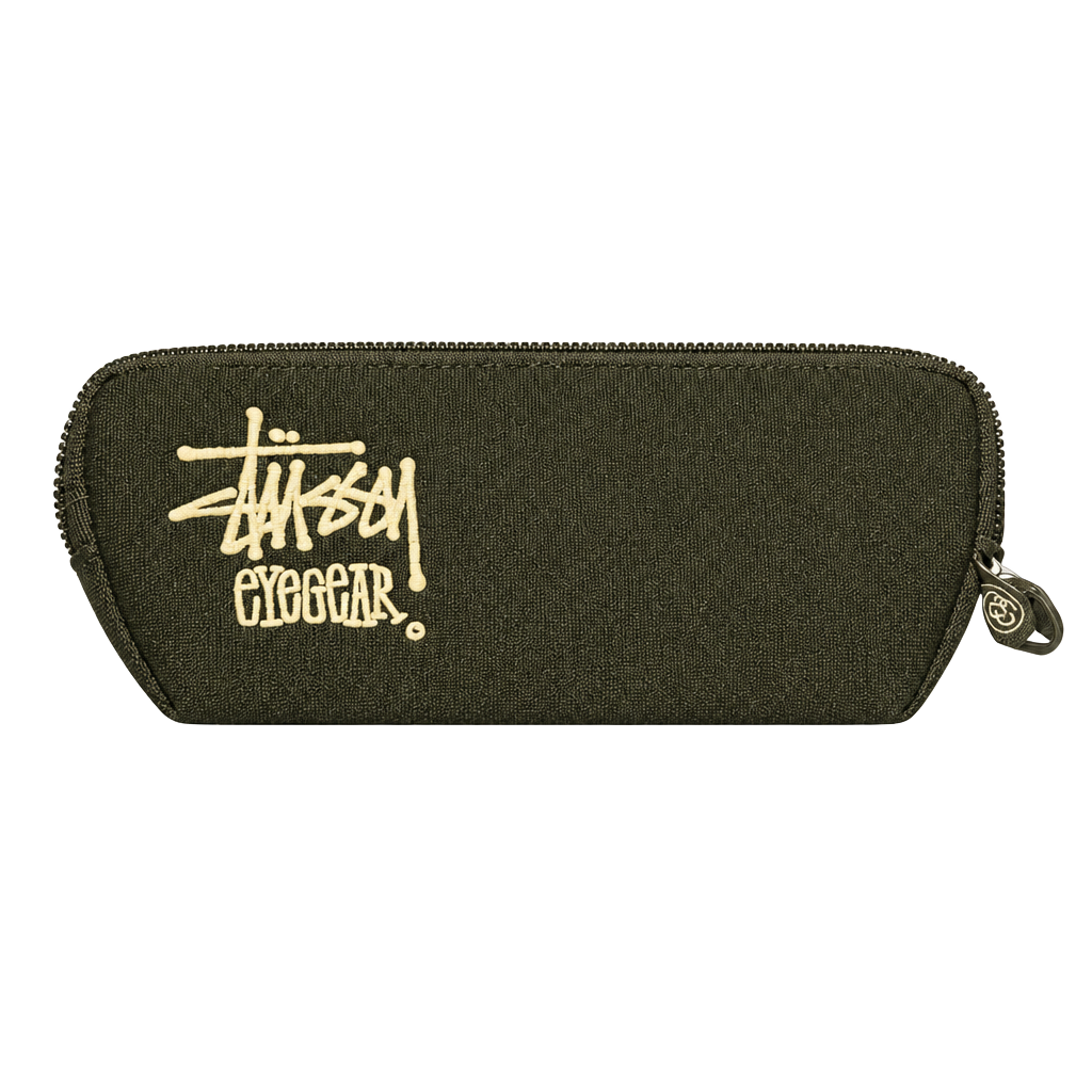 Stussy Eyegear Vintage Soft Sunglasses Case Black 1
