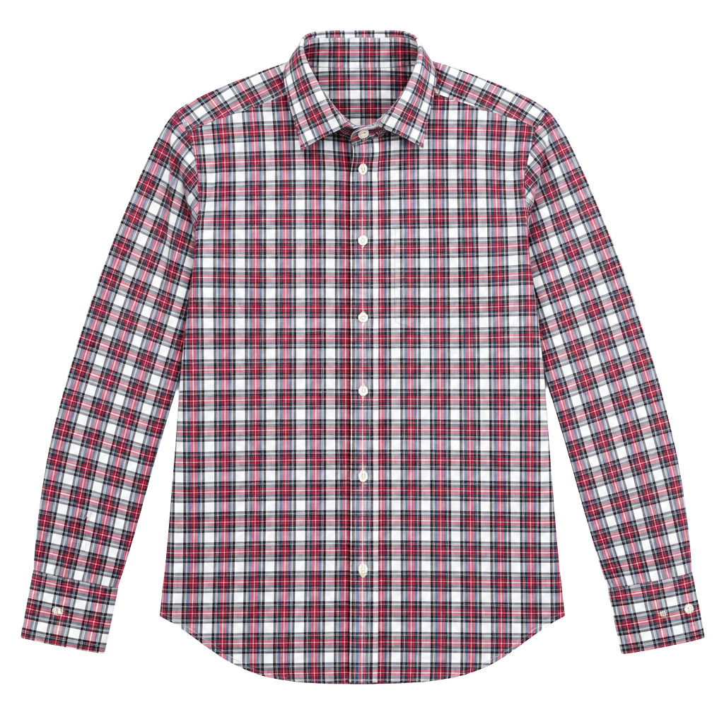 American Eagle Outfitters Plaid Button Up Shirt Size 2 Red White Blue 1
