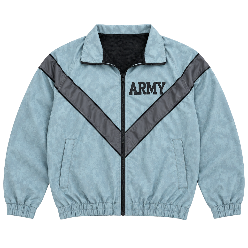 US Army Physical Fitness Uniform Jacket Size Medium Regular IPWU 1