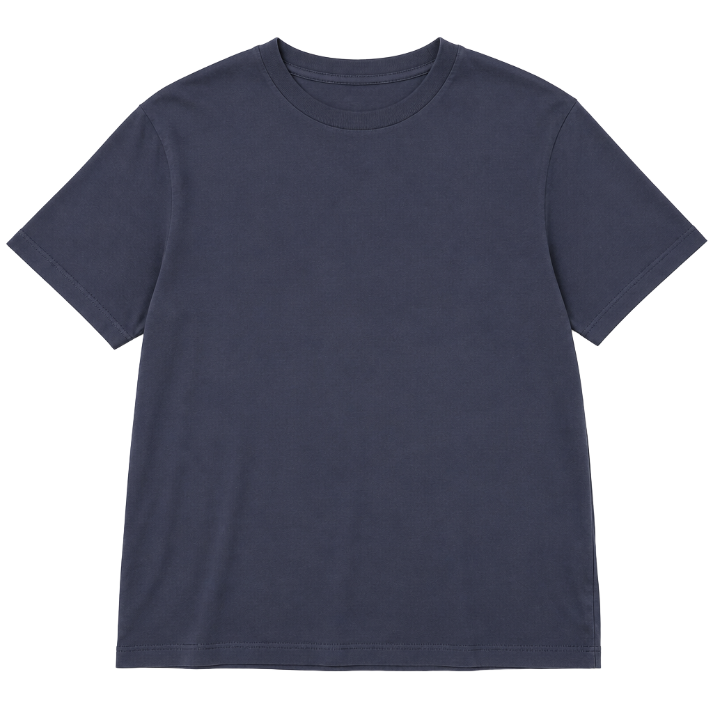 Banana Republic Luxe Touch Performance T-Shirt Size L Navy Blue Crewneck 1