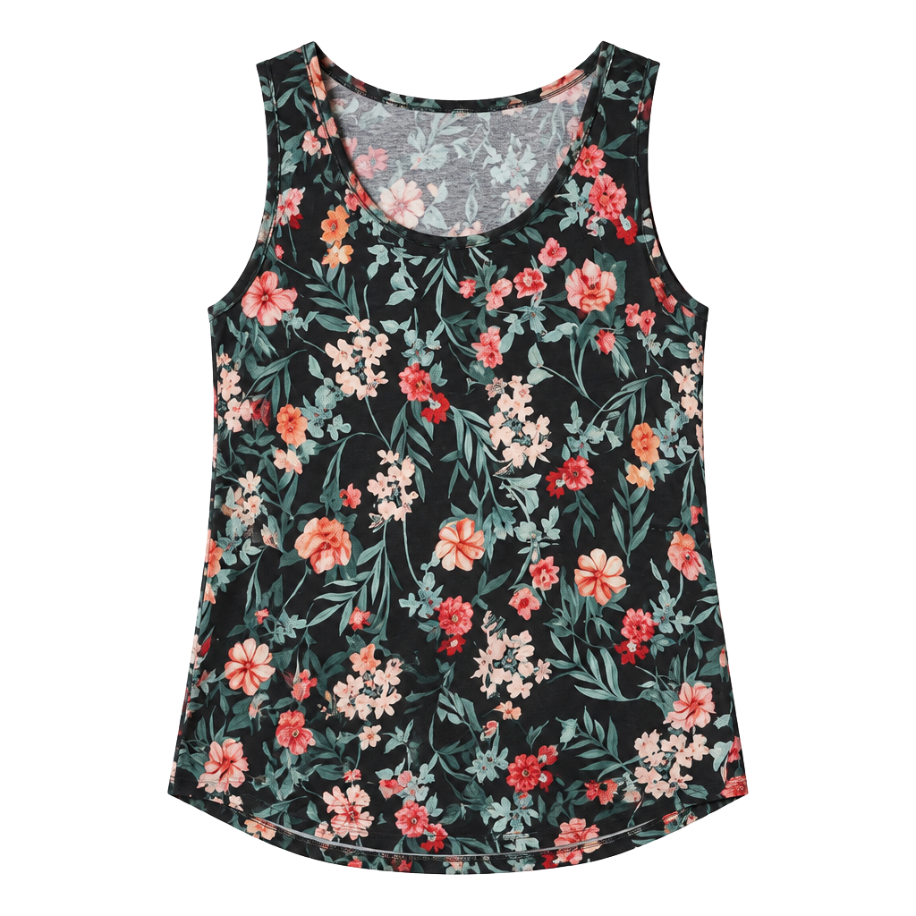 Loft Outlet Tank Top Size XXL Floral Print Sleeveless 1