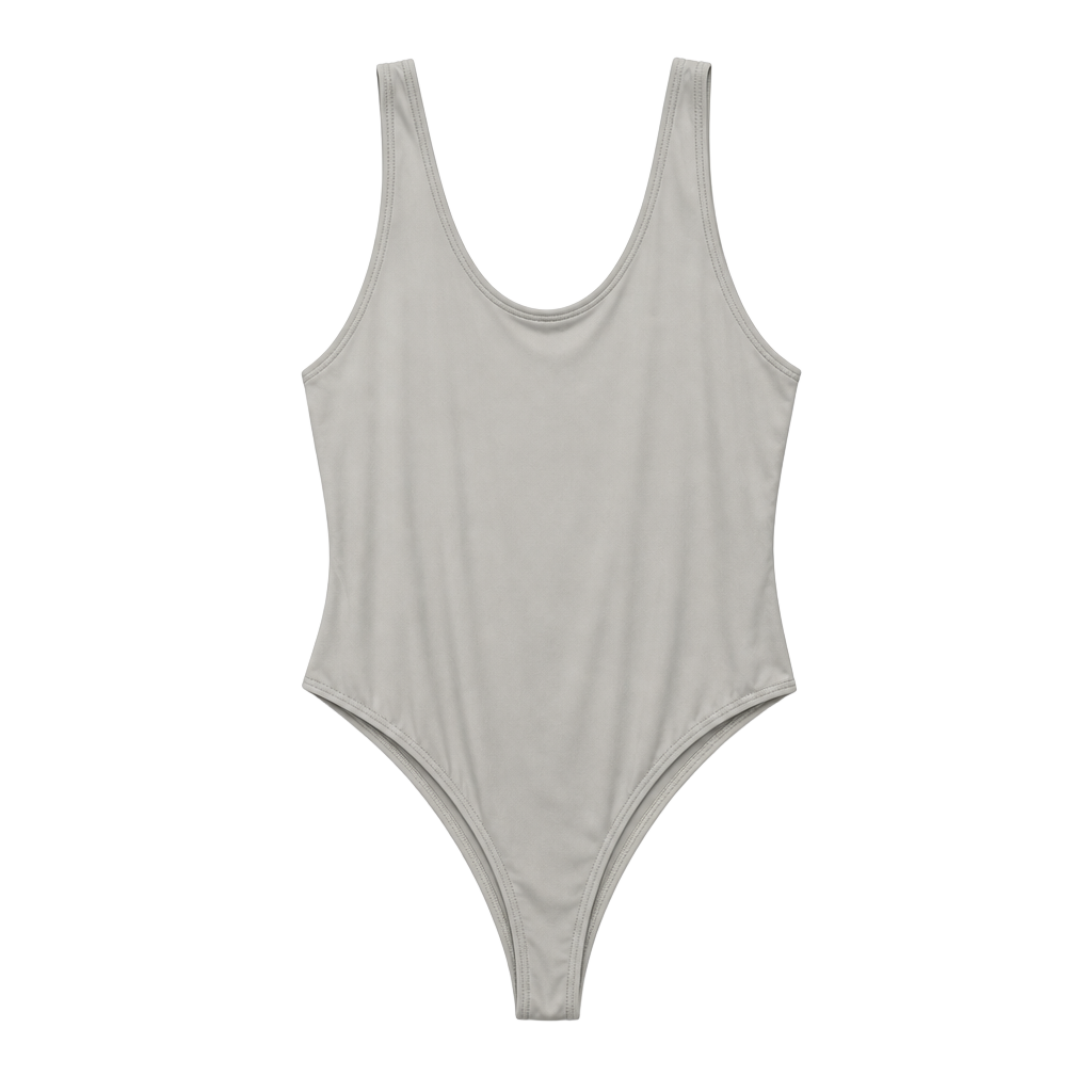 Unbranded Women's White Scoop Neck Thong Bodysuit Size 3XL 1