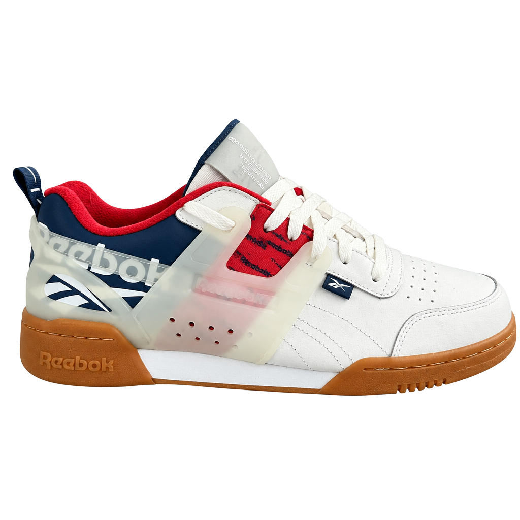 Reebok Workout Plus ATI White Blue Red EH0097 Size 10.5 1