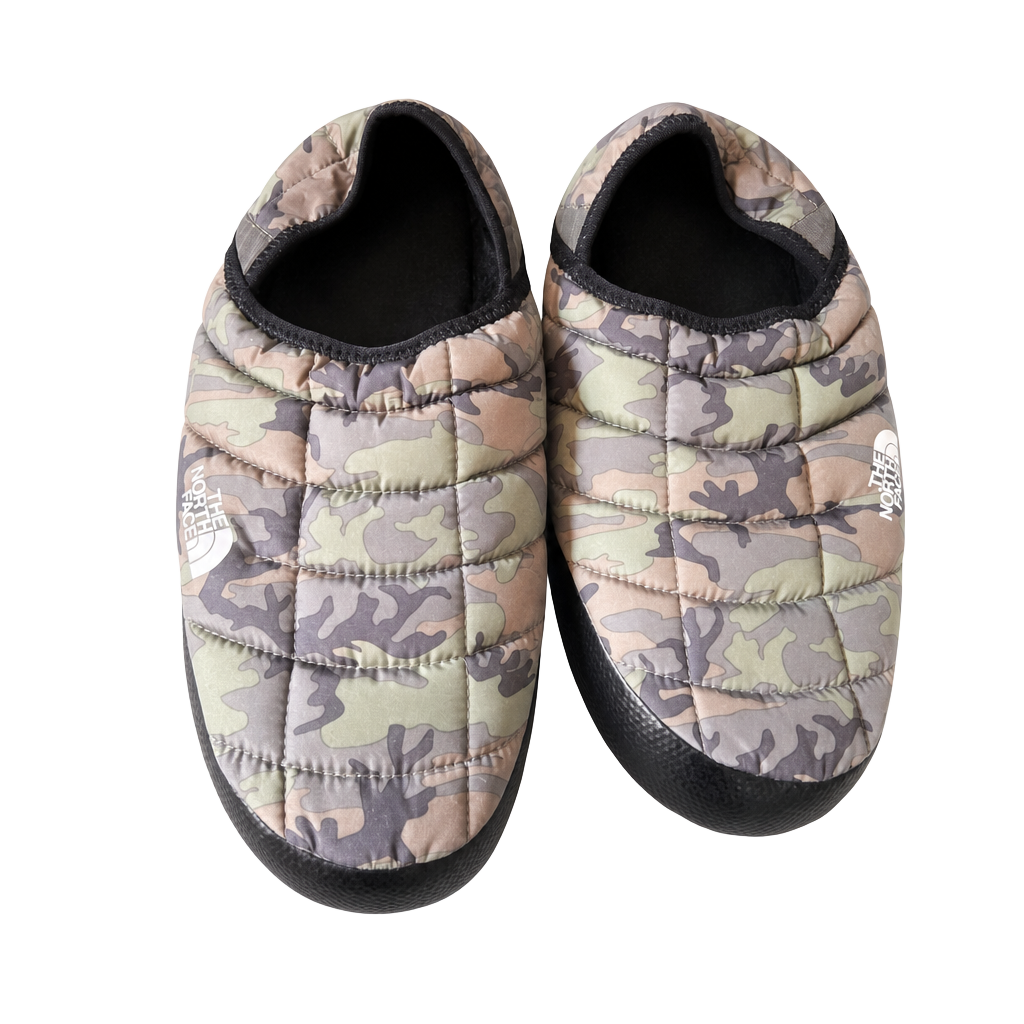 The North Face ThermoBall Traction Mule V Camo Print Slippers 1