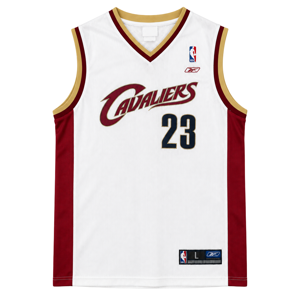 Vintage Reebok Cleveland Cavaliers #23 Lebron James jersey 1