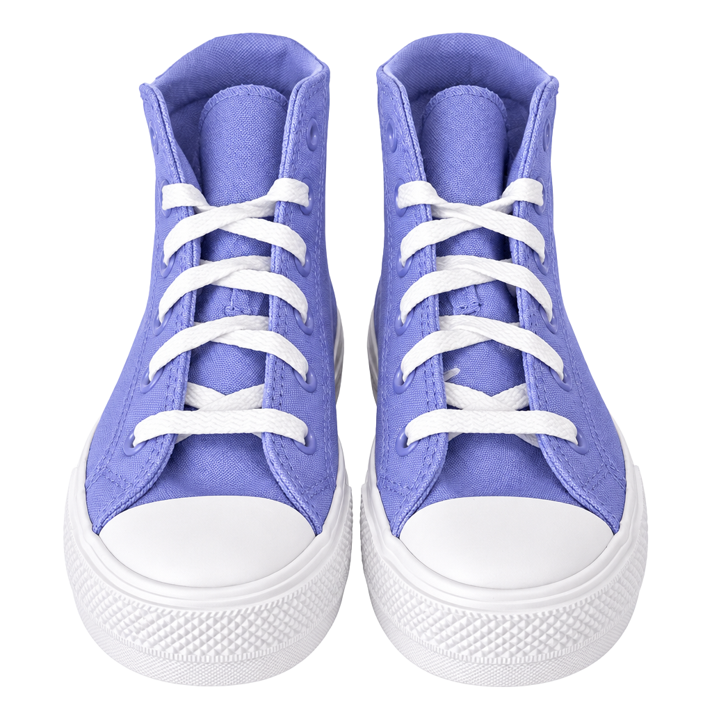 Converse Day One Platform Hi Size 6 Kid Very Peri Purple 1