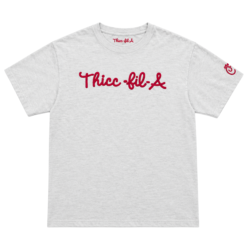 Flexliving Thicc-fil-A T-Shirt White 1