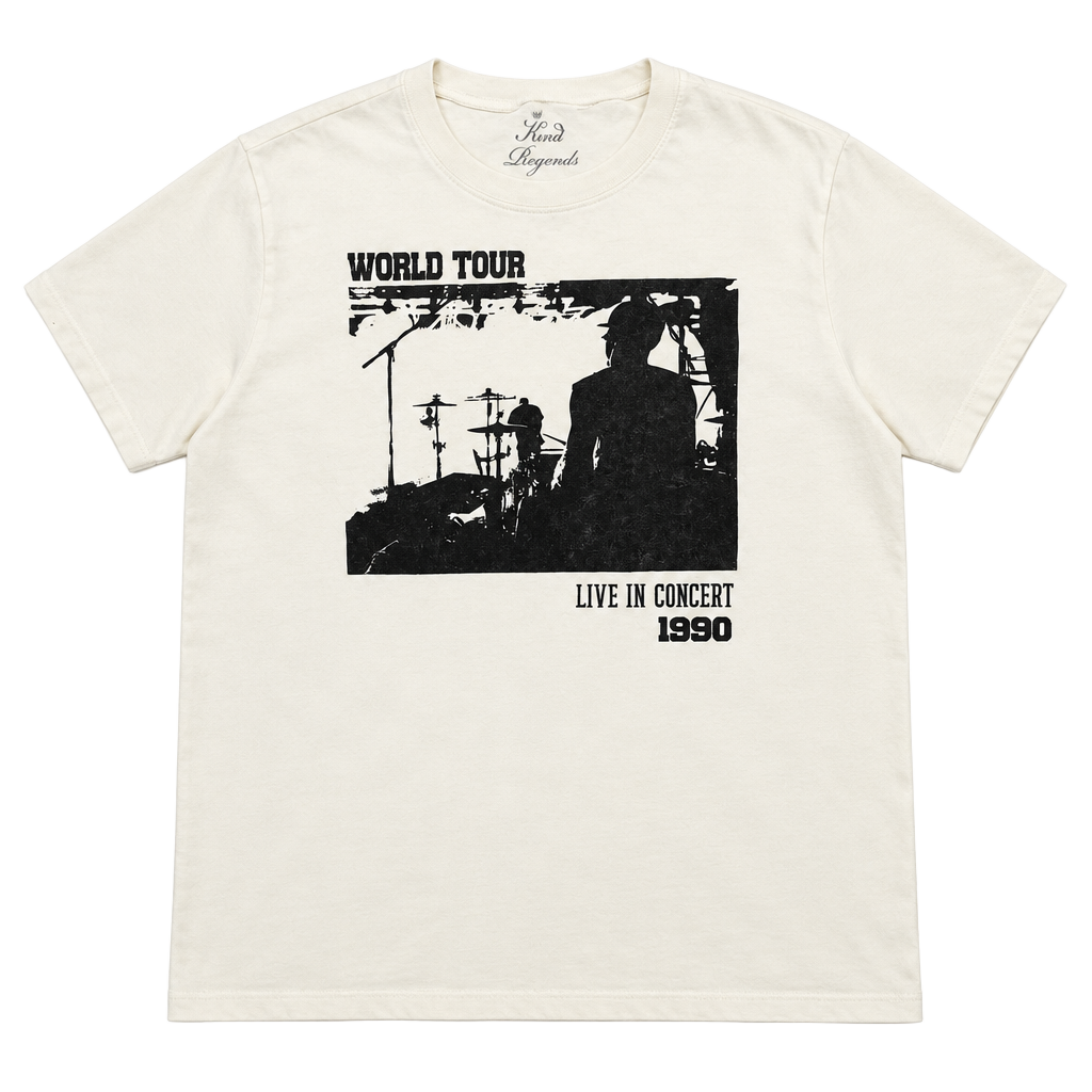 Kind Regards World Tour 1990 Concert T-Shirt 1