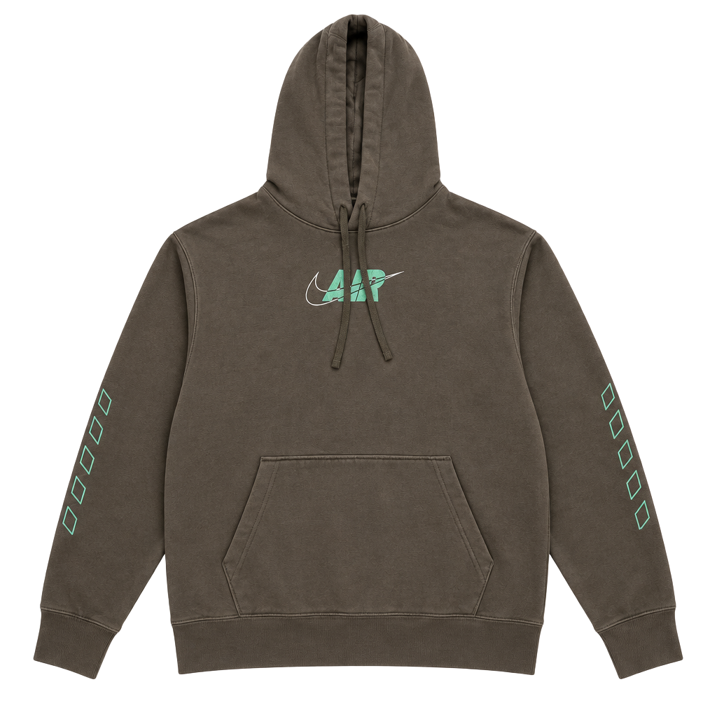 Nike Air Hoodie Brown 1