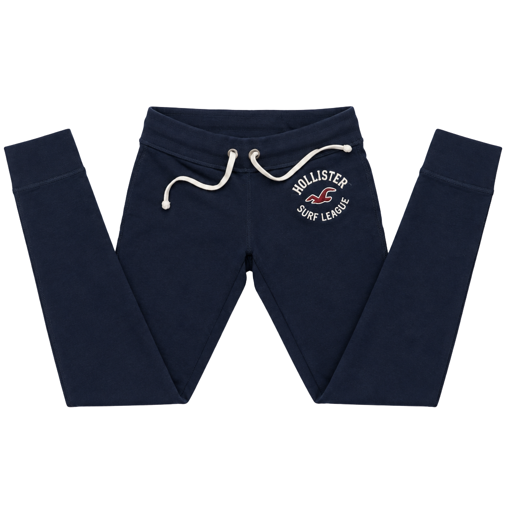 Hollister Surf League Sweatpants Size S Navy Blue 1