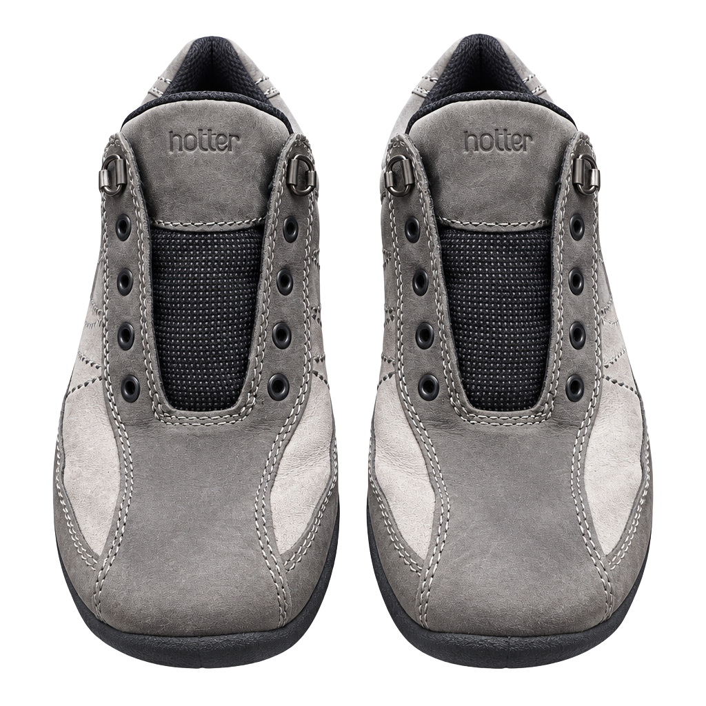 Men's HOTTER Comfort Concept MIST GRAY Sneaker Sport Shoe SIZE 8 Med NEW 1