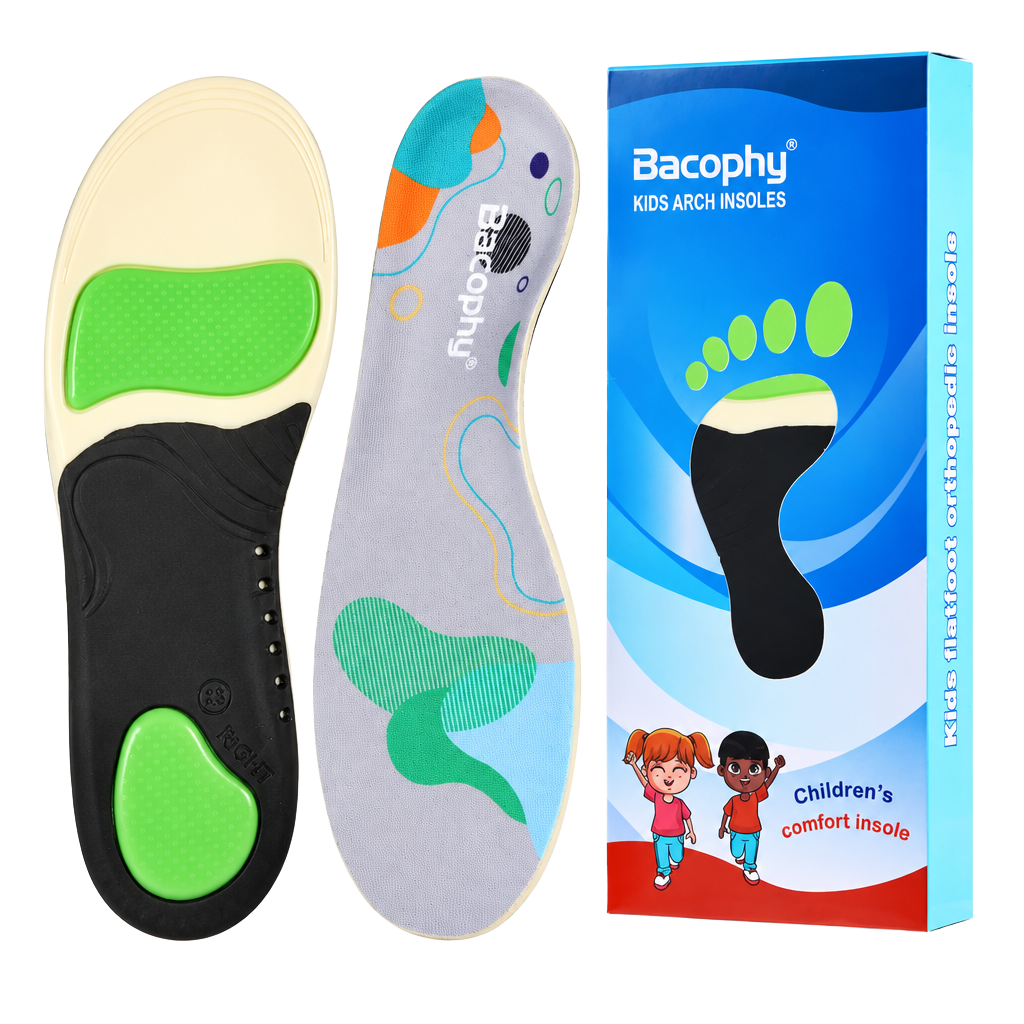 Bacophy Kids Arch Support Insoles Flatfoot Orthotic Inserts ML-XXL 1
