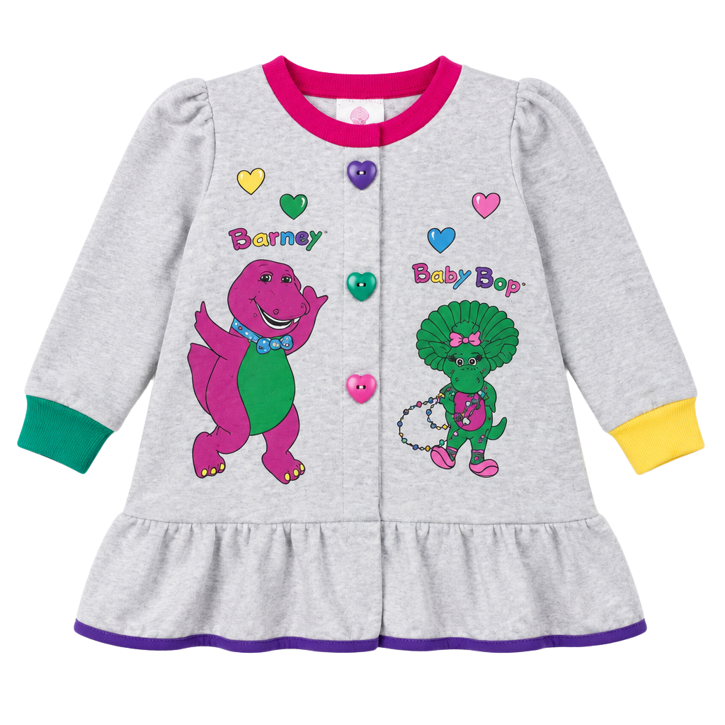 Barney Dress Size 2T Vintage 1992 The Lyons Group Baby Bop 1