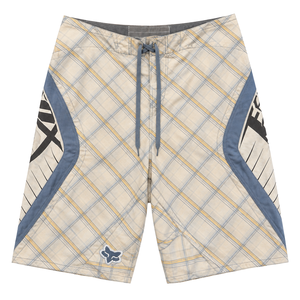 Fox Boardies Size 38 Plaid Board Shorts 1
