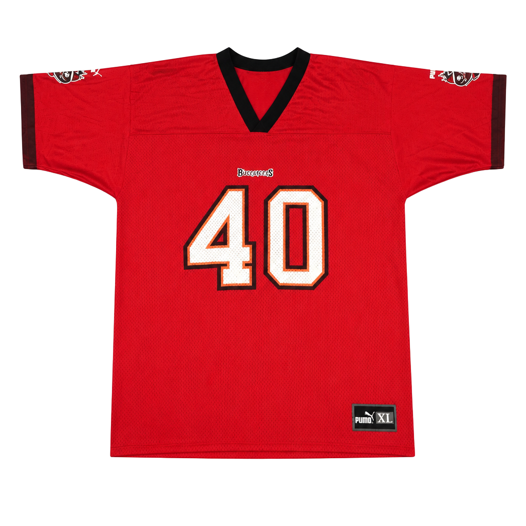 Red Tampa Bay Buccaneers #40 Puma Football Jersey, Men's XL 1
