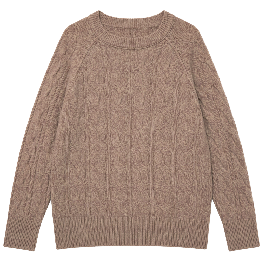 Aerie Cable Knit CrewNeck Sweater 1