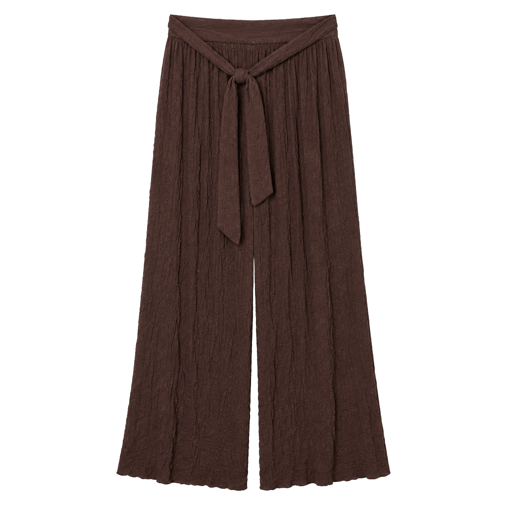 Free People Brown Wide Leg Pants 1