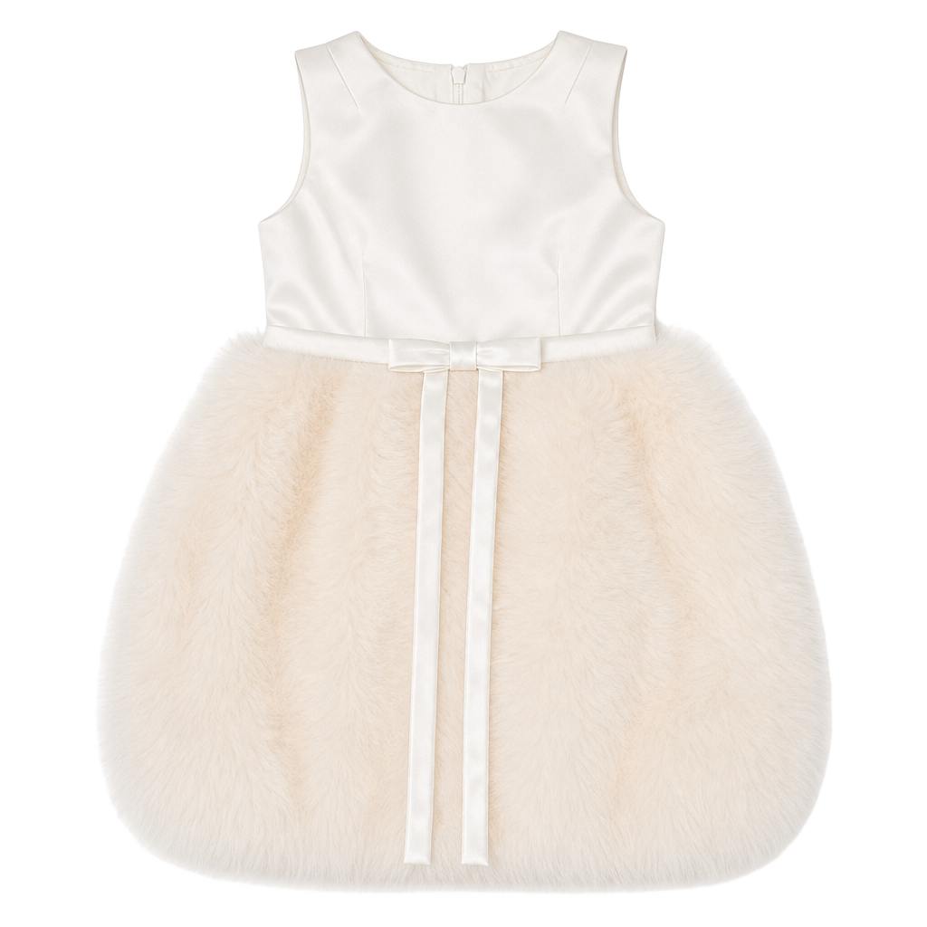 Harry Lambert for ZARA x Disney Faux Fur Mini Dress 1
